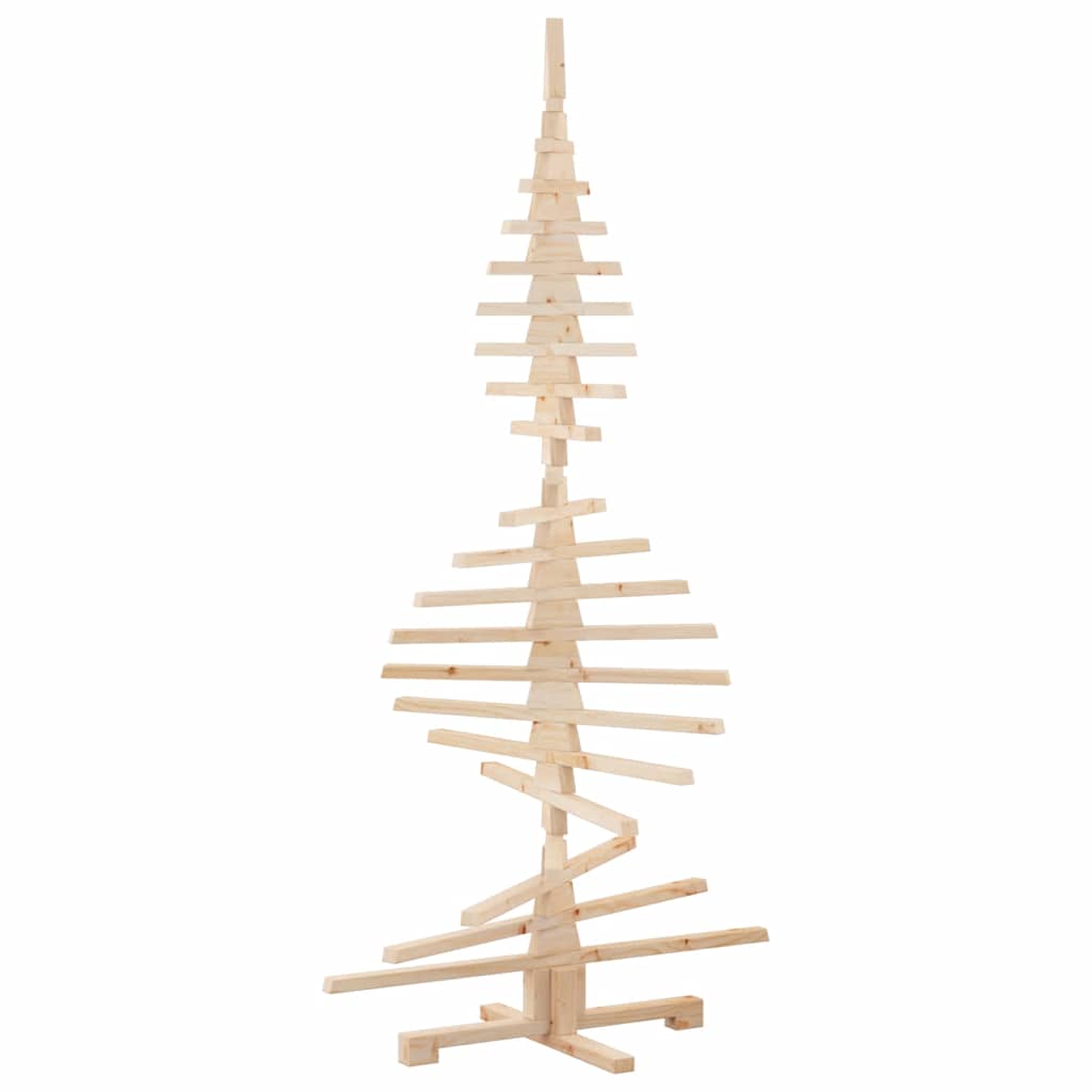 Weihnachtsbaum Holz zum Schmücken 60 cm Massivholz Kiefer