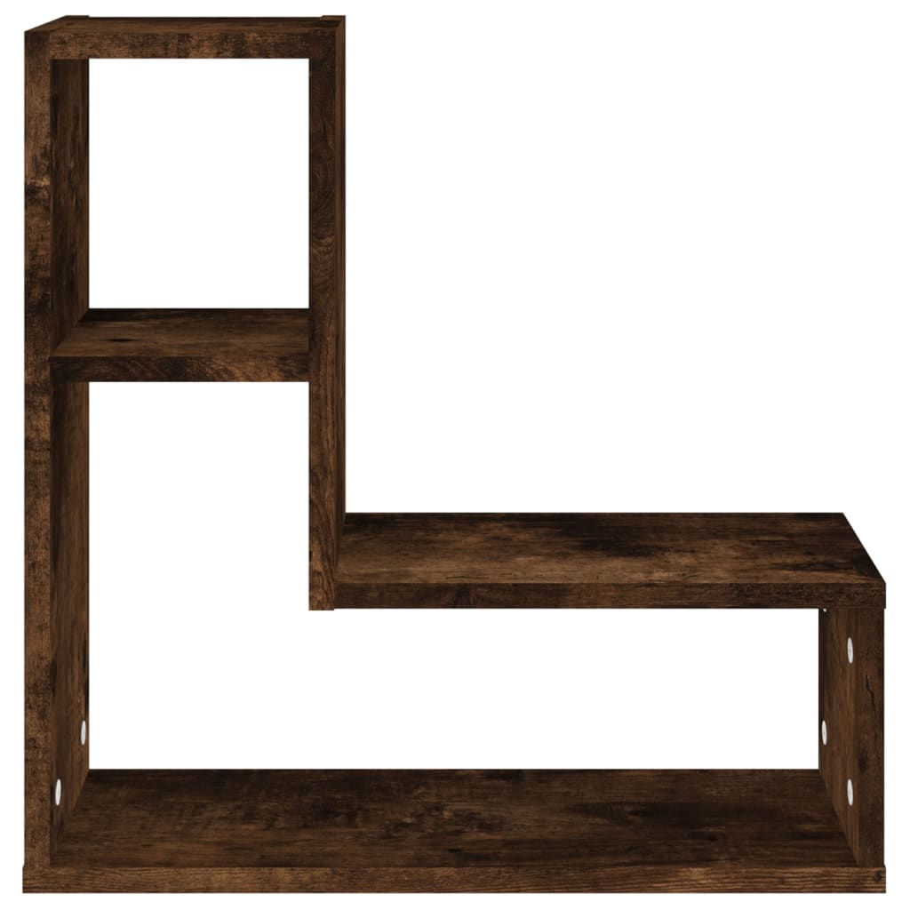 Wandregale 2 Stk. Weiß 50x15x50 cm Holzwerkstoff