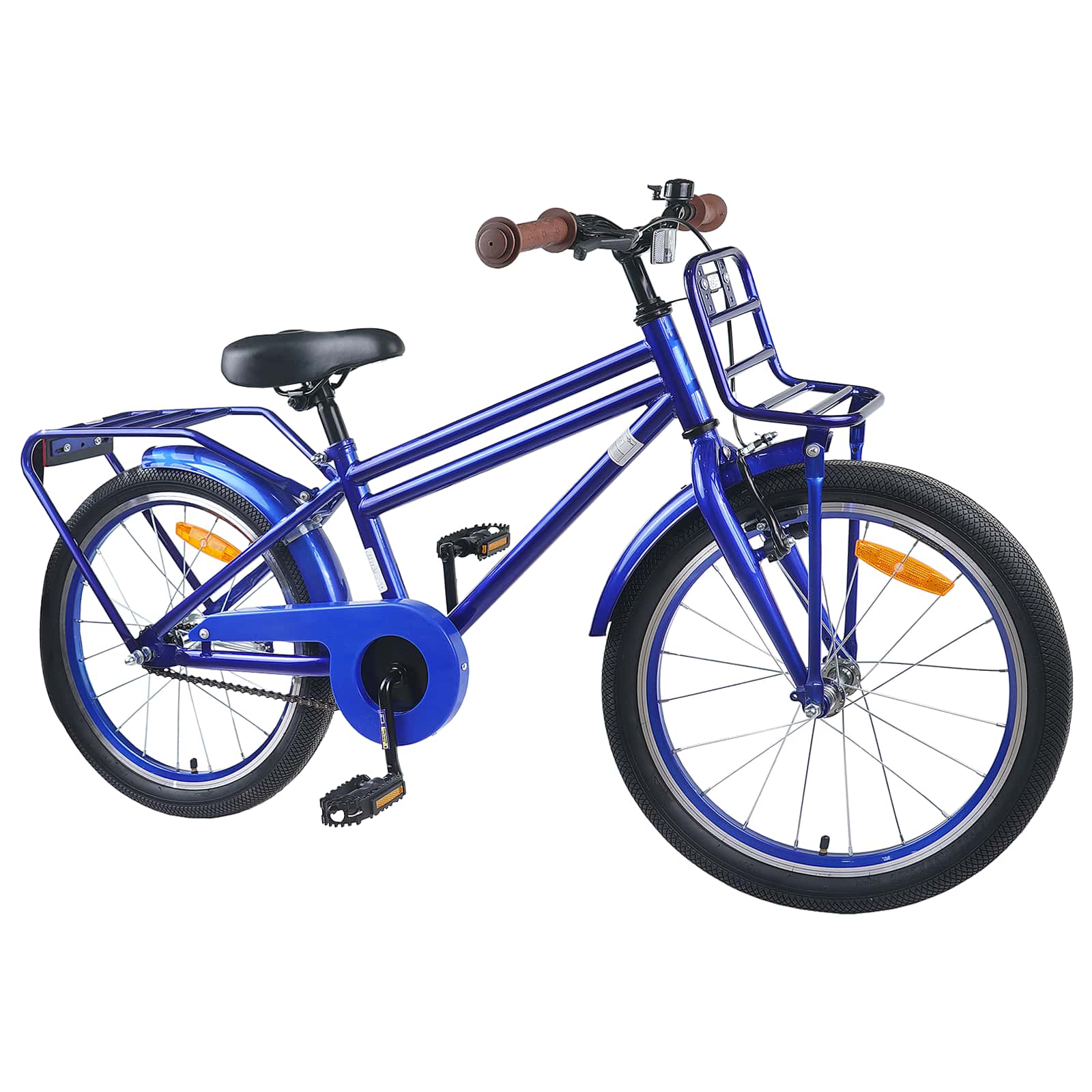 Kinderfahrrad 18 Zoll für 5-7 Jahre alt Schwarz