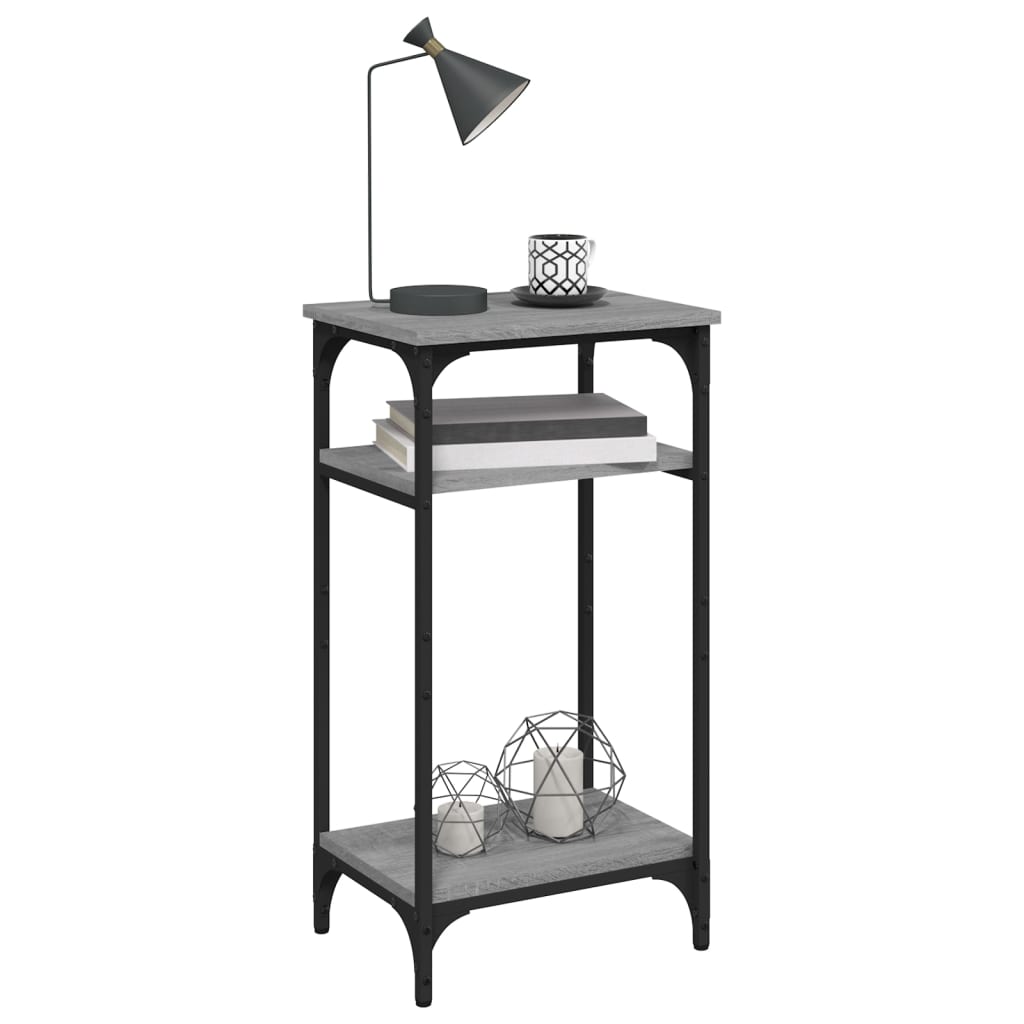 Beistelltisch Schwarz 40x30x75 cm Holzwerkstoff