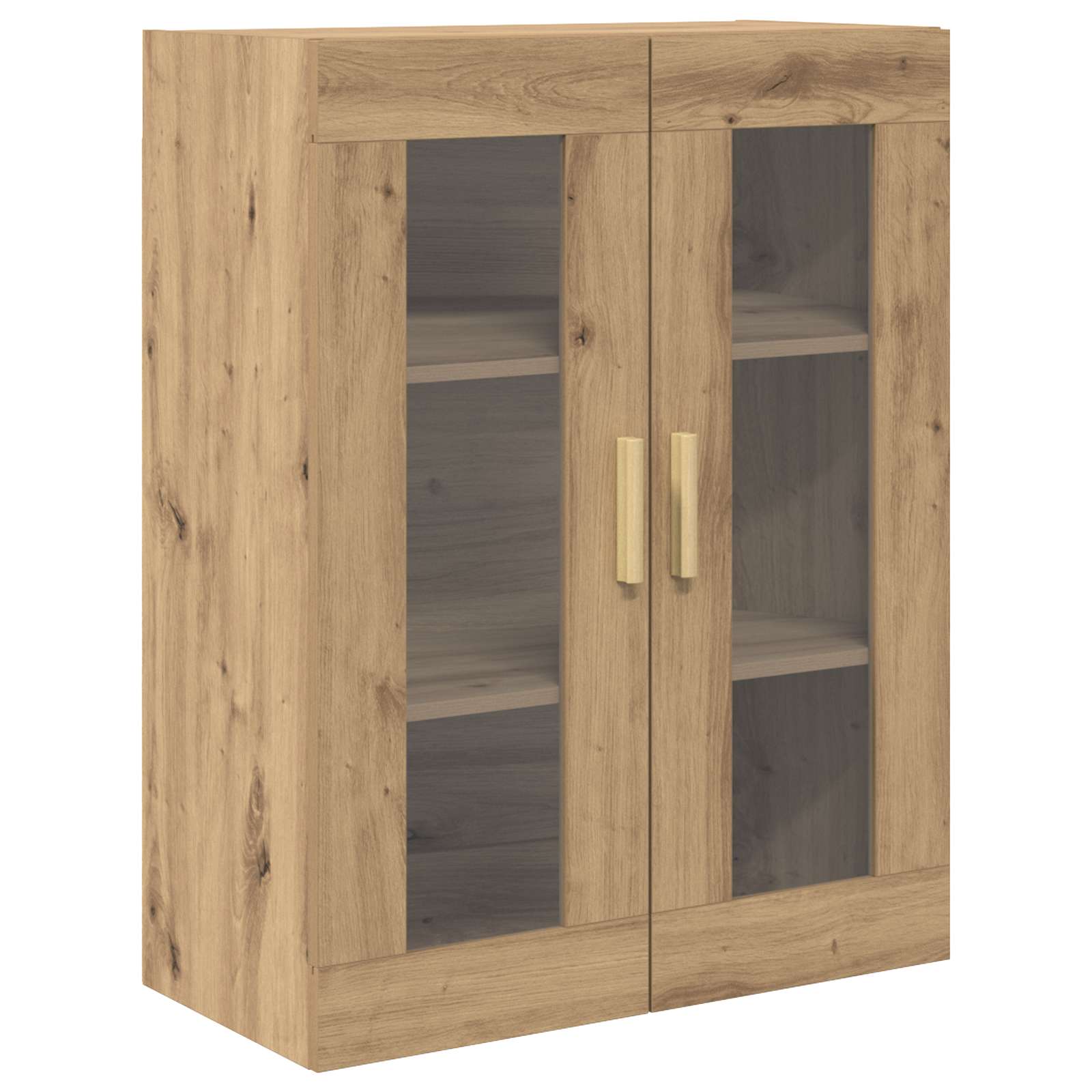 Highboard Altholz 69,5 x 34 x 180 cm Holzwerkstoff