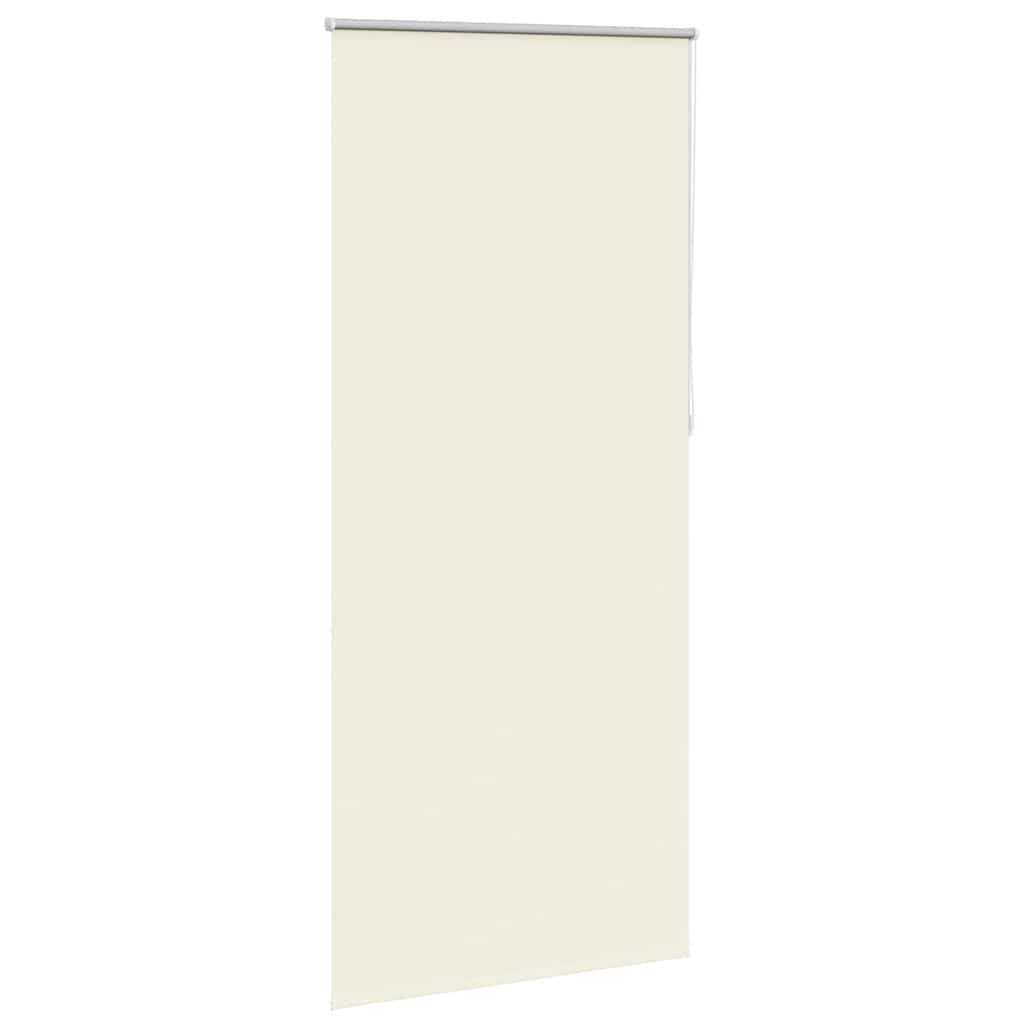 Verdunkelungsrollo 84,4 x 175 cm, Stoffbreite 80 cm, Weiß