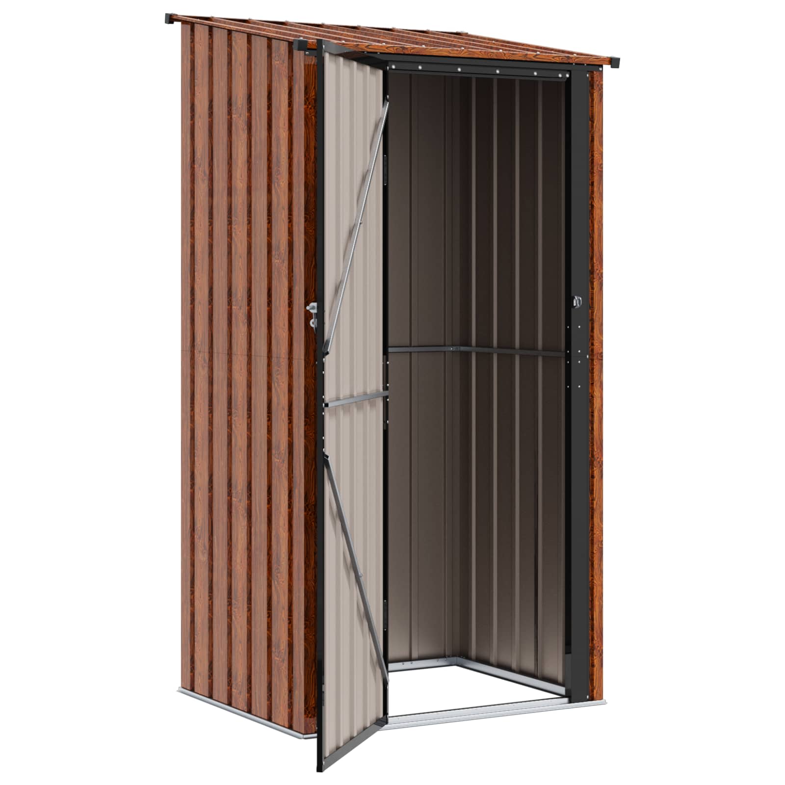 Gartenhütten Anthrazit 103 x 74 x 200 cm Metall