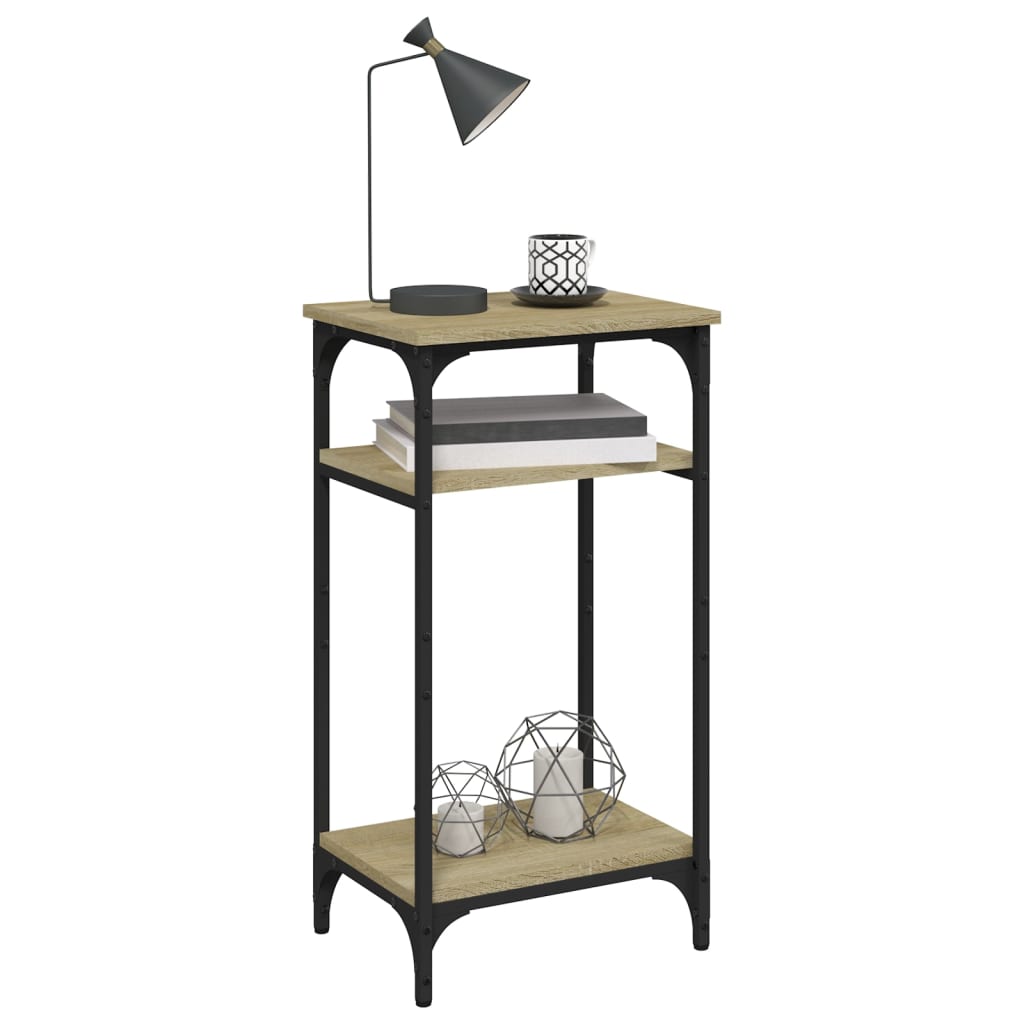 Beistelltisch Schwarz 40x30x75 cm Holzwerkstoff