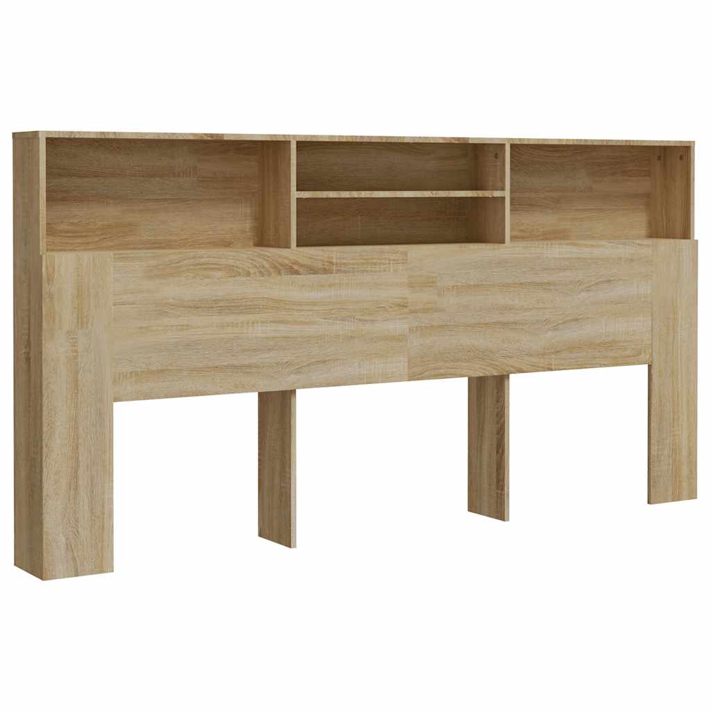 Bett-Kopfteil mit Ablagen Weiß 100x19x103,5 cm