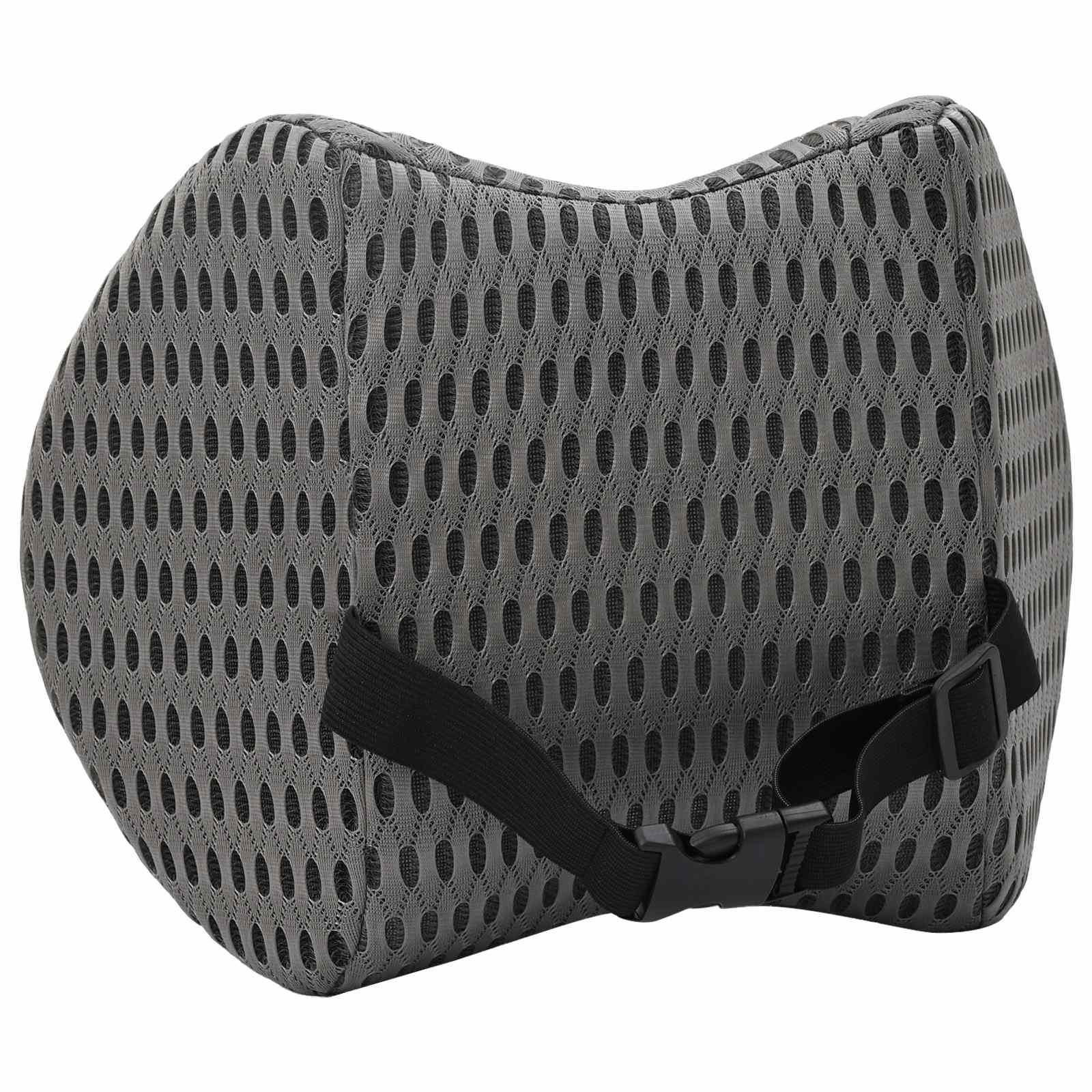 Nackenkissen Grau Viscoschaum 31 x 22 x 13 cm