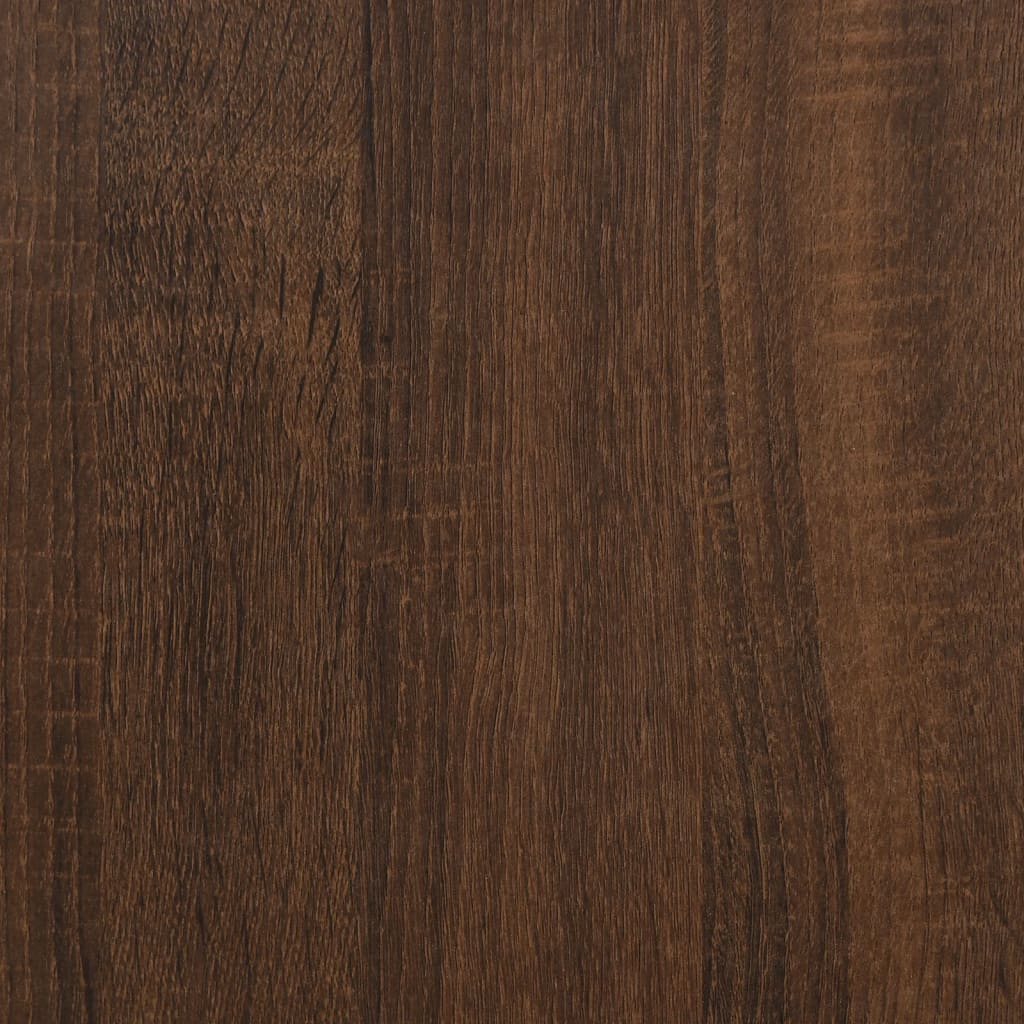 Beistelltisch Schwarz 50x35x52 cm Holzwerkstoff