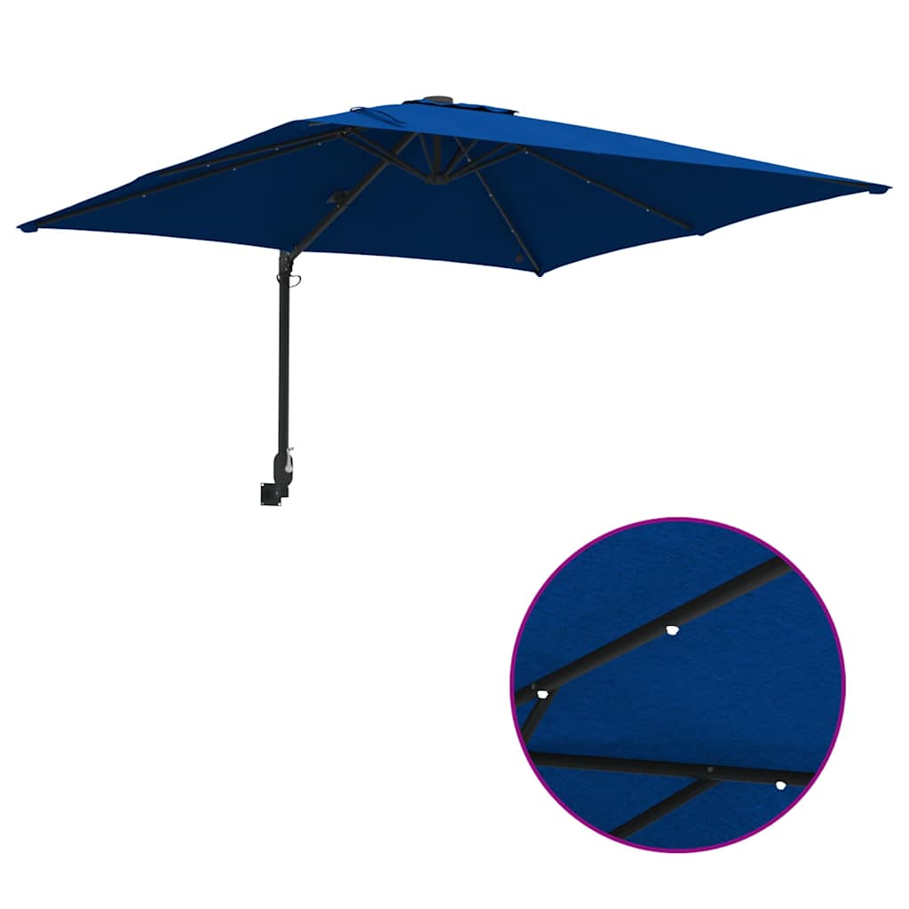 Garten-Sonnenschirm Sand 248,5 x 247,5 x 160 cm
