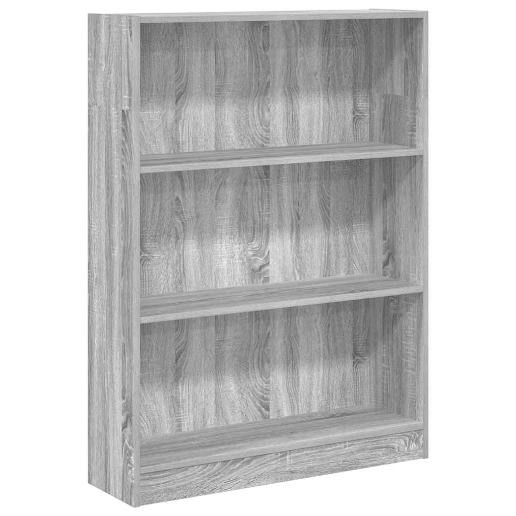 Bücherregal Weiß 40x24x75 cm Holzwerkstoff