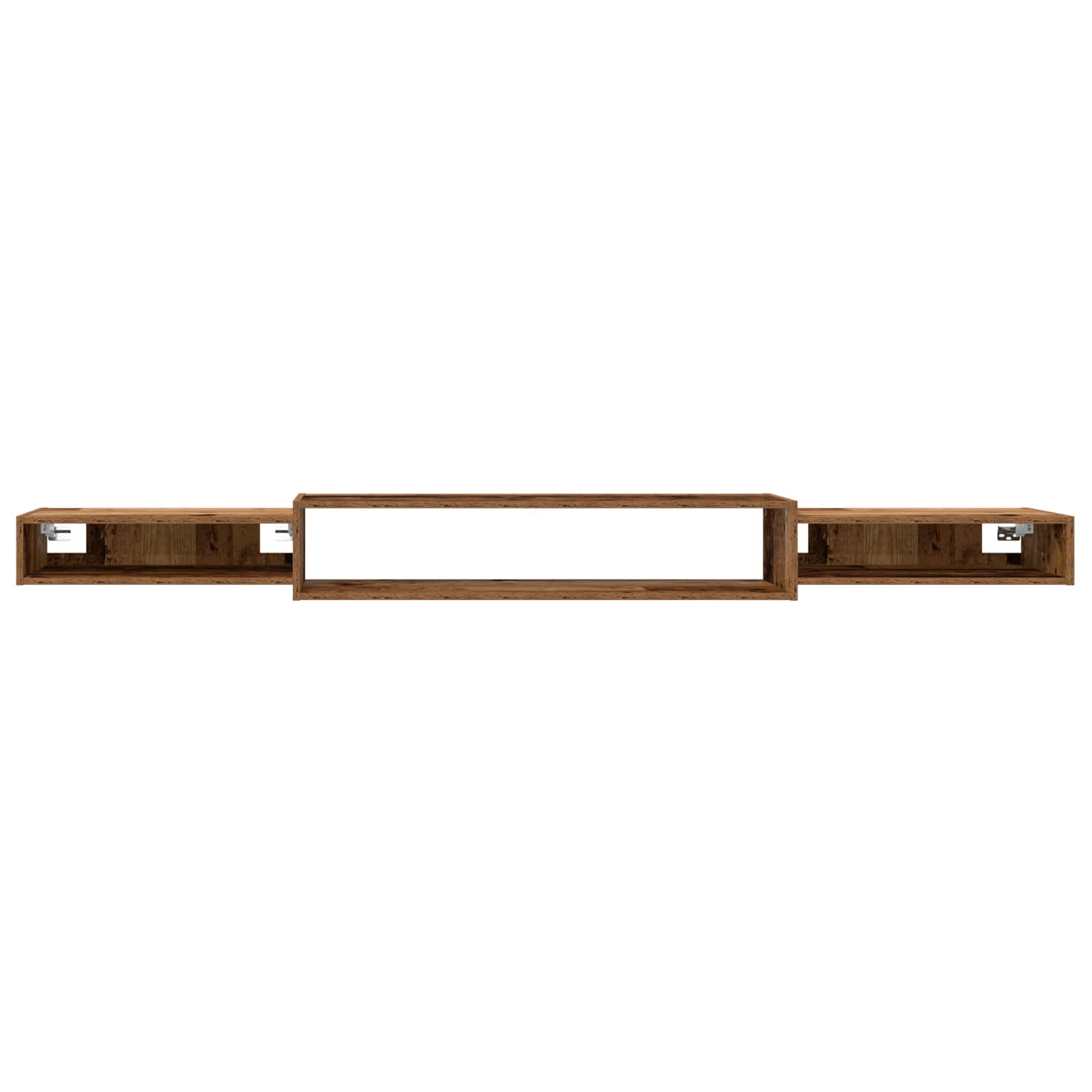 Wandmontierter TV-Schrank Wandhalterung Weiß 140 x 28 x 21 cm