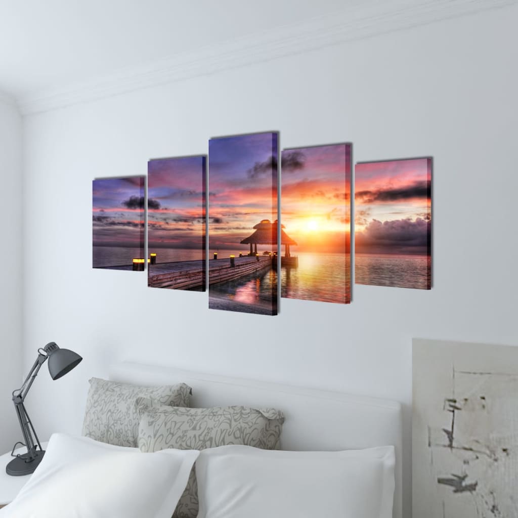 Bilder Dekoration Set Hängematte 100 x 50 cm