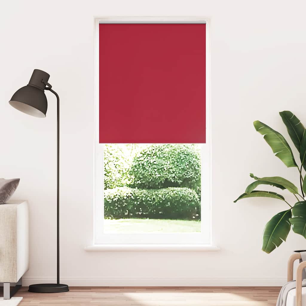 Verdunkelungsrollo 84,4 x 175 cm, Stoffbreite 80 cm, Weiß