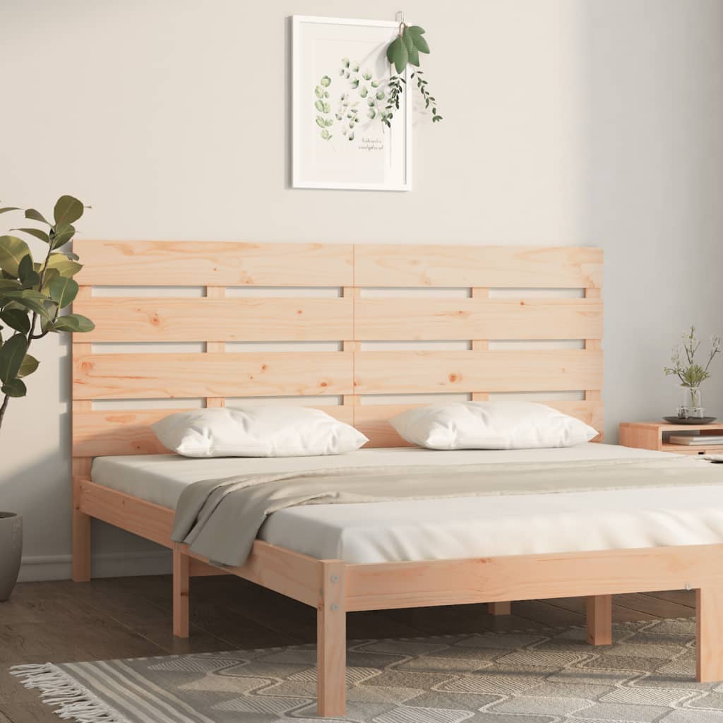 Kopfteil 90x3x80 cm Massivholz Kiefer