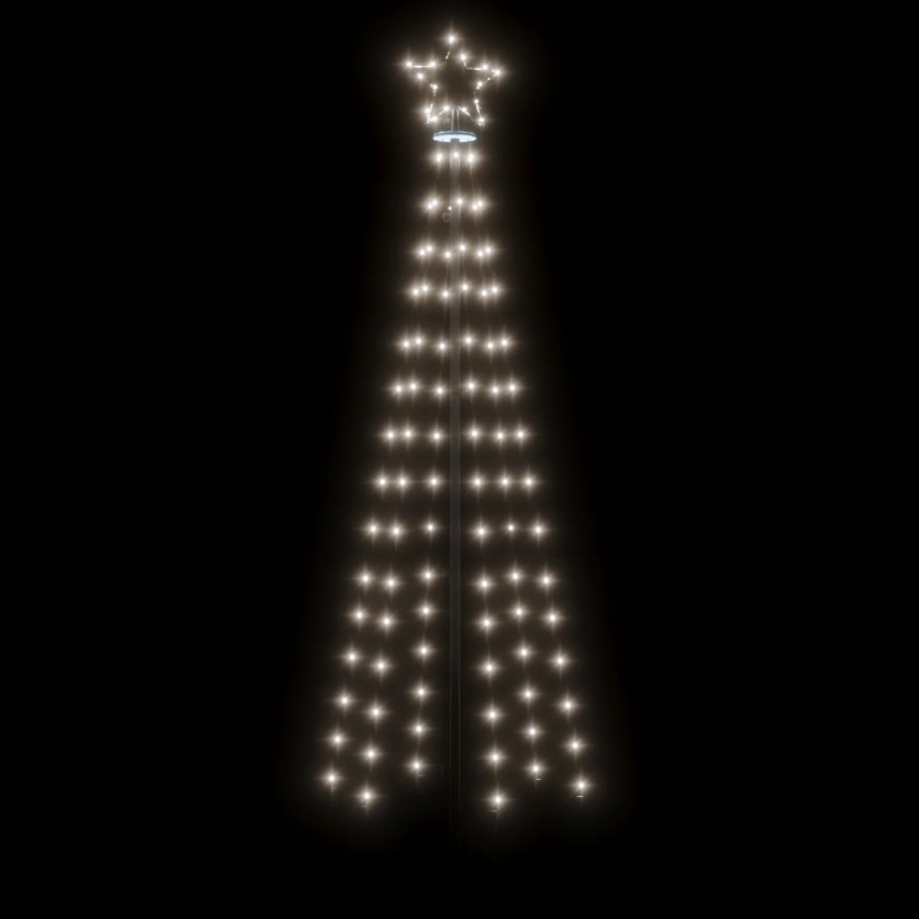 LED-Weihnachtsbaum mit Erdnägeln Mehrfarbig 310 LEDs 300 cm