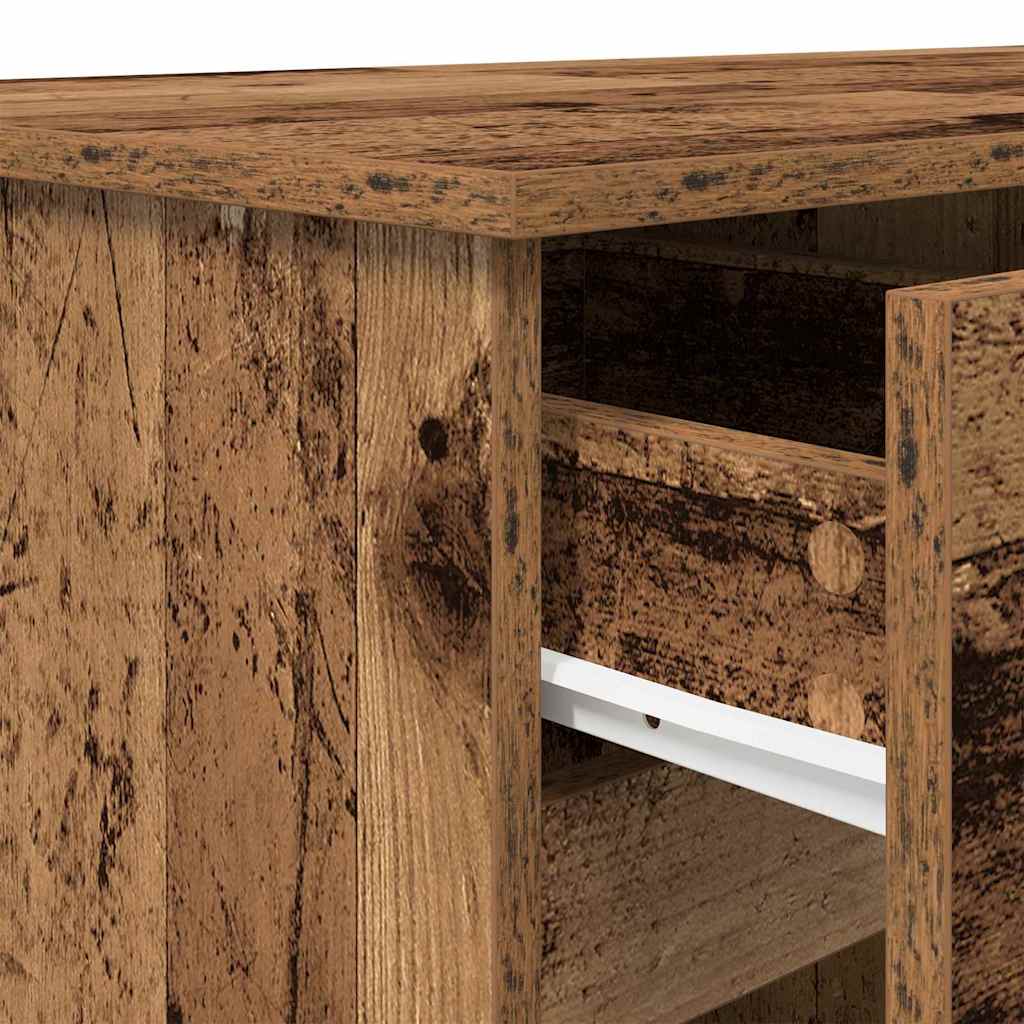 Schreibtisch mit Schubladen Weiß 140 x 49 x 76 cm Holzwerkstoff