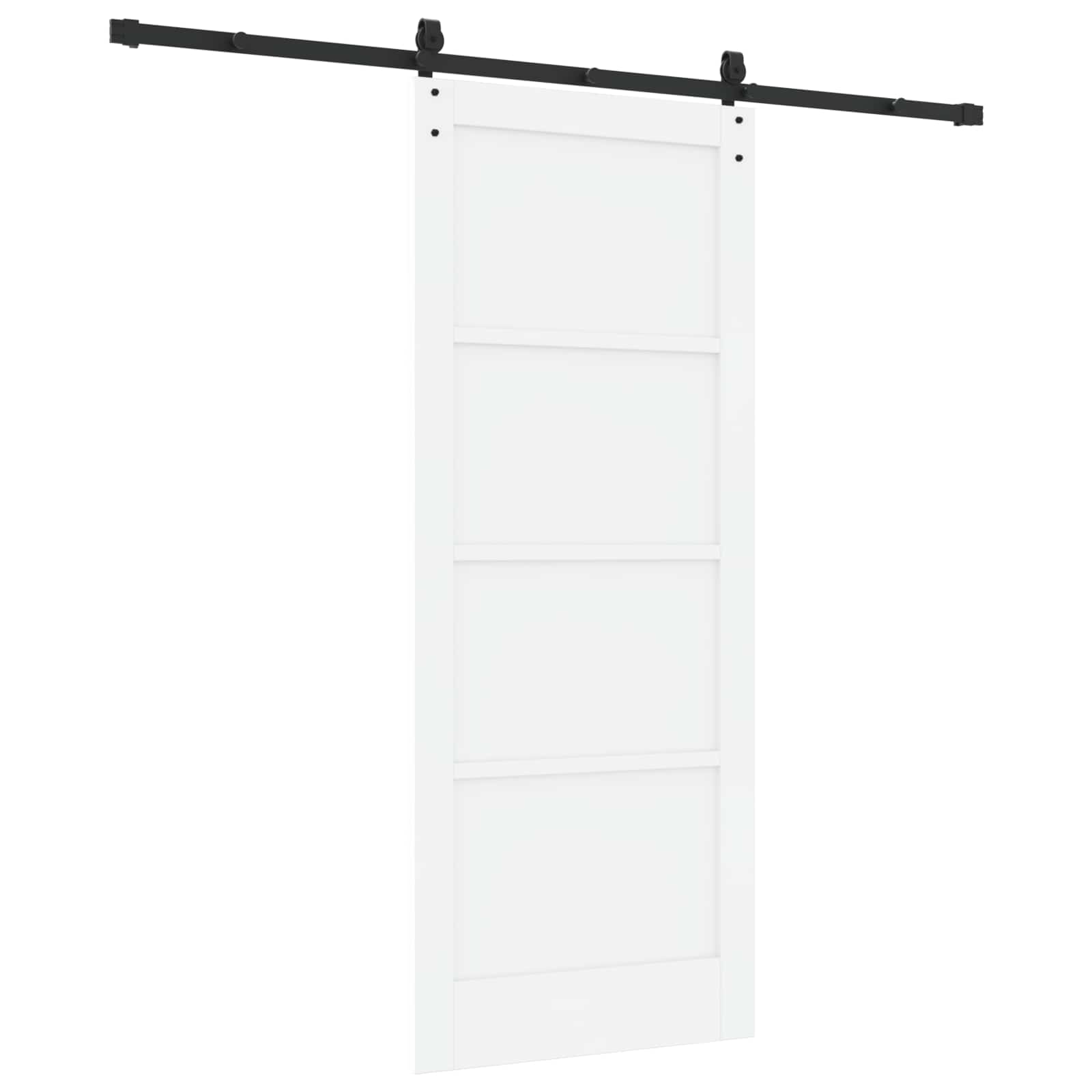 Schiebetür ORKDAL Natur 61 x 198,5 cm Massives Kiefernholz