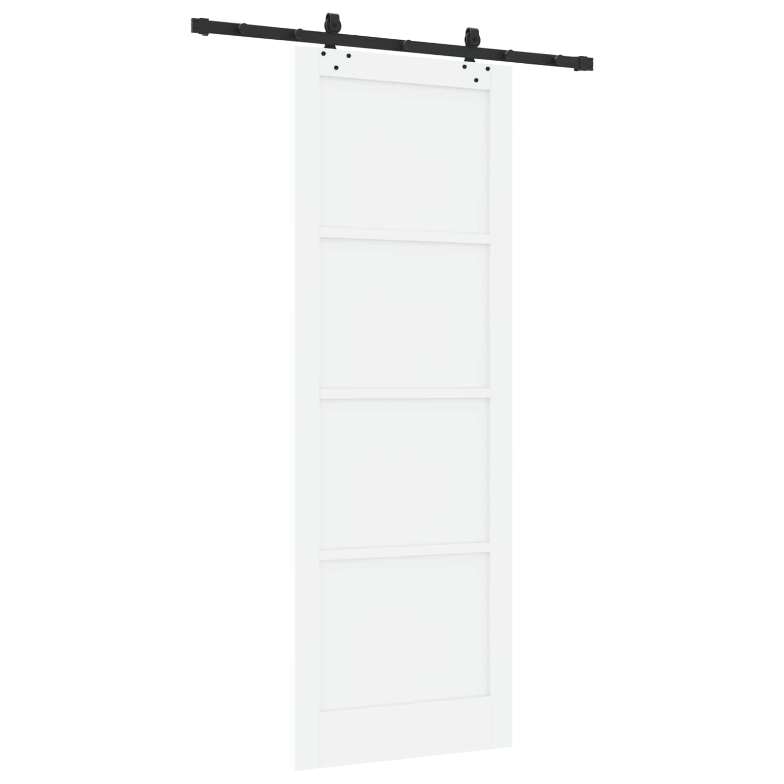 Schiebetür ORKDAL Natur 61 x 198,5 cm Massives Kiefernholz