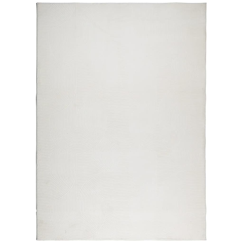 Teppich IZA Kurzflor Skandi-Stil Anthrazit 80x150 cm
