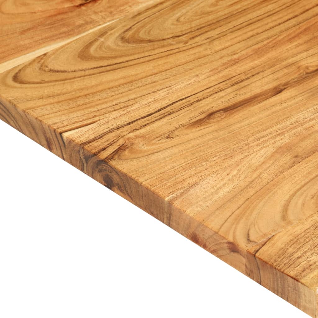 Badezimmer-Waschtischplatte Massivholz Akazie 100x52x2,5 cm