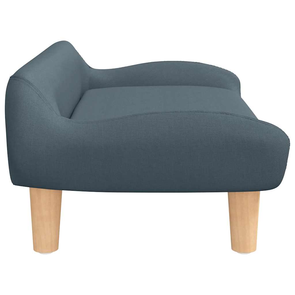 Hundebett Creme 70x40x24 cm Stoff