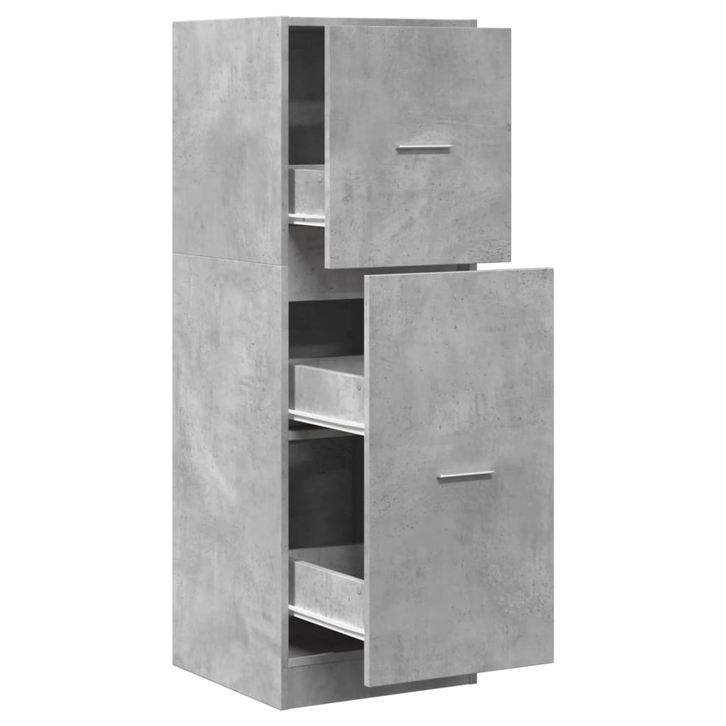 Apothekerschrank Weiß 30 x 41 x 174,5 cm Holzwerkstoff