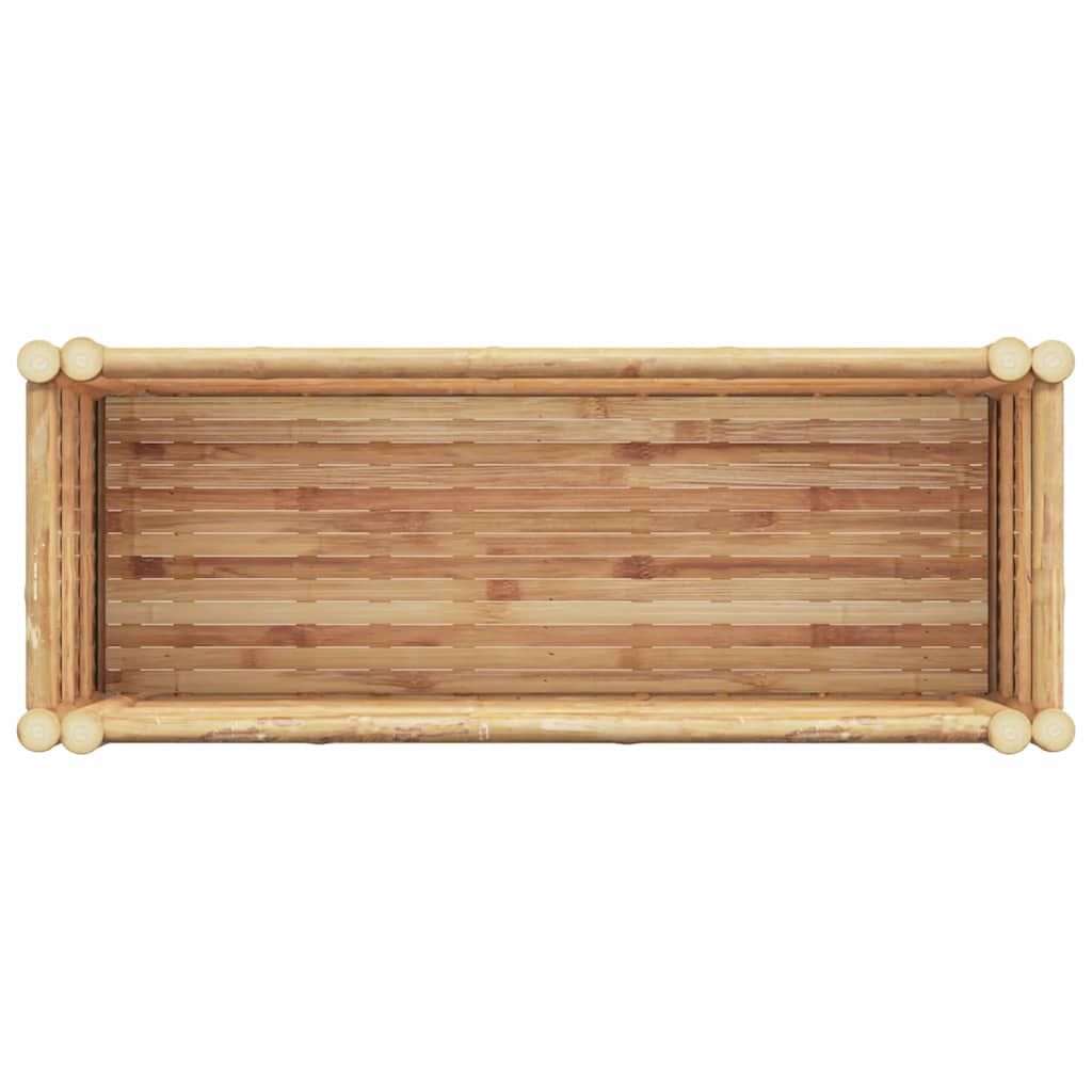 Hochbeet Braun 70 x 35 x 70 cm Bambus