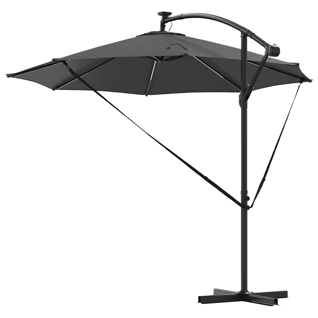 Sonnenschirm Sand 294 x 294 x 248 cm Polyester und Aluminium