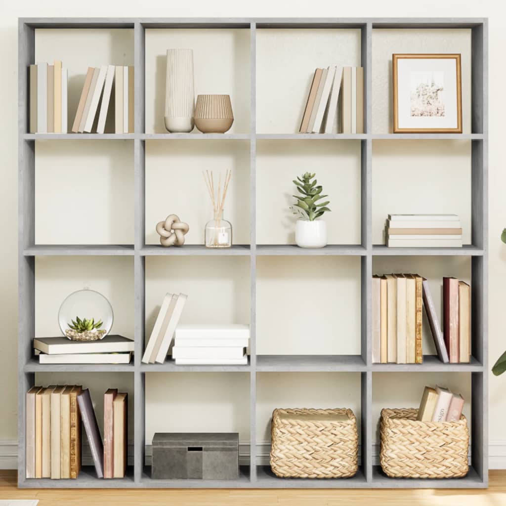 Bücherregal Weiß 137,5x29x137,5 cm Holzwerkstoff