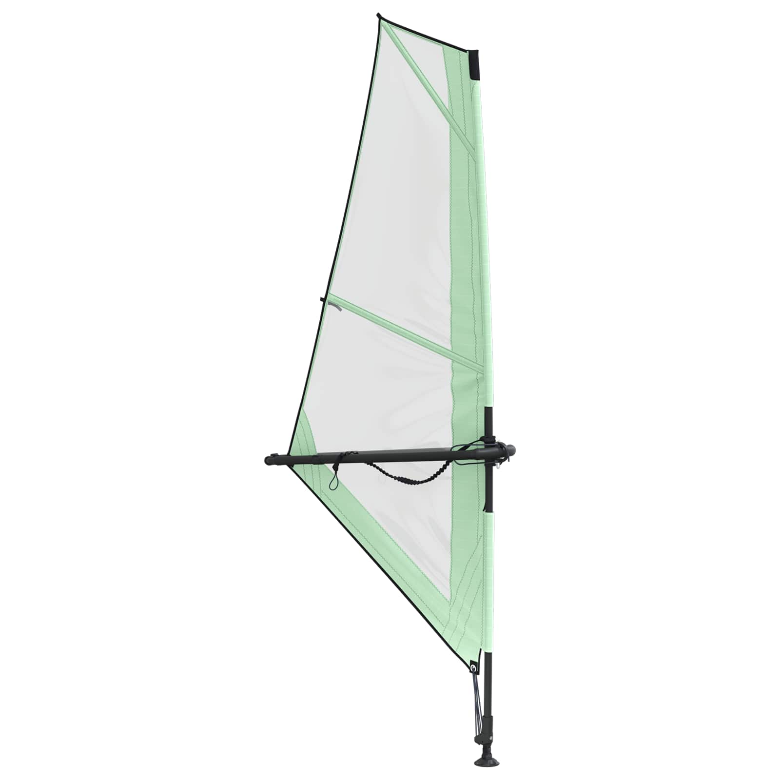 Aufblasbares SUP-Board mit Segel HYDROS 330 x 76 x 15 cm Türkis