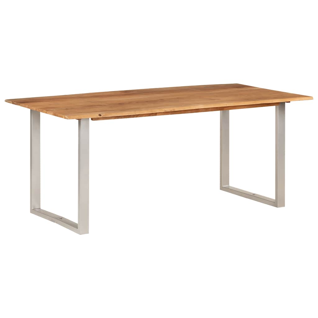 Esstisch 154x80x76 cm Massivholz Akazie