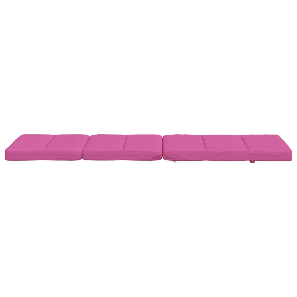 Liegestuhl-Auflagen 2 Stk. Creme Oxford-Gewebe