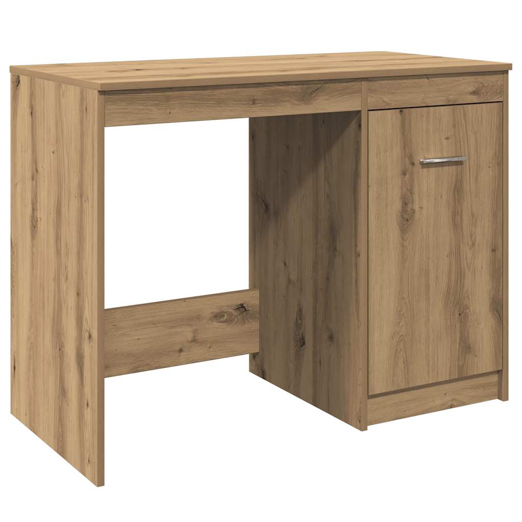 Schreibtisch Weiß 100×50×76 cm Holzwerkstoff