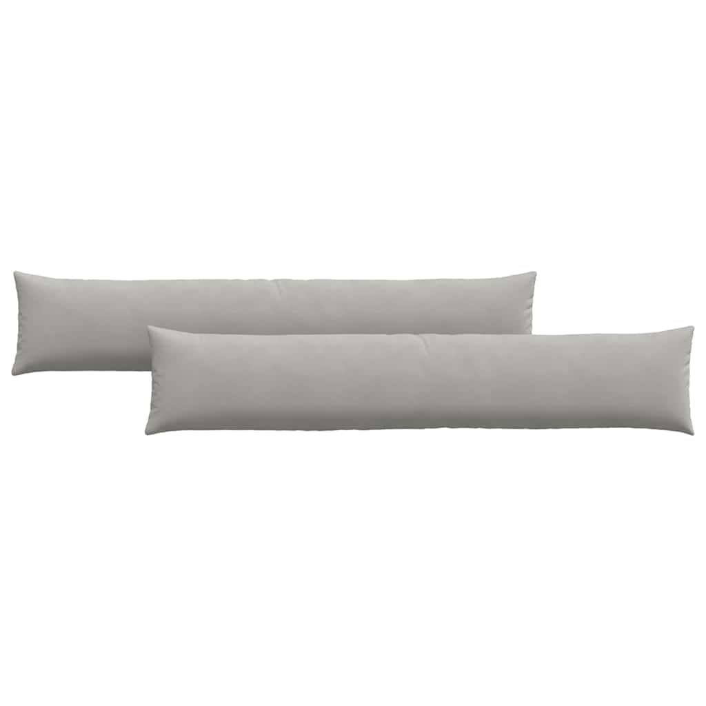 Sofakissen 2 Stück Taupe 50 x 30 cm Stoff