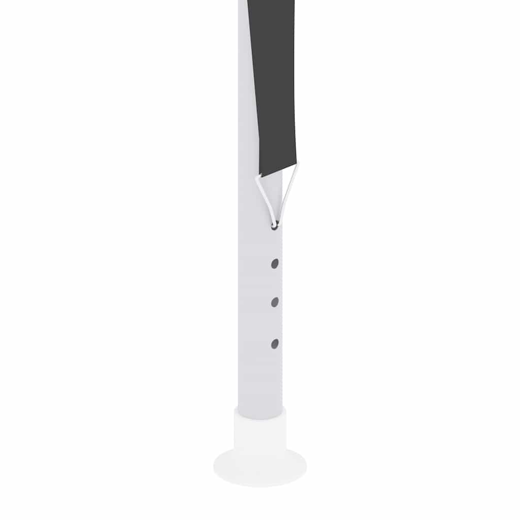 Party-Zelt Rot 200 x 200 x 240 cm PE und Stahl