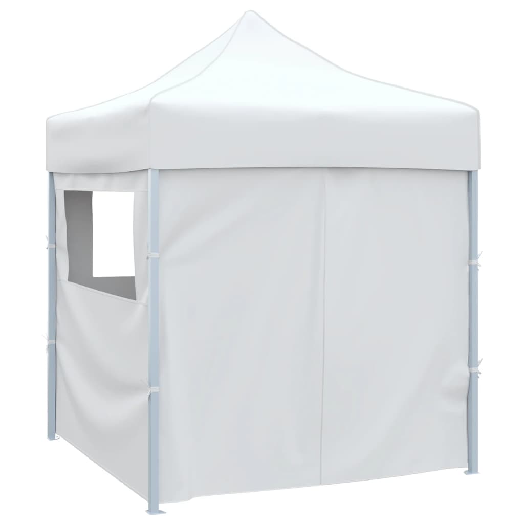 Partyzelt Faltbar Pop-Up Schwarz 200x200x306 cm