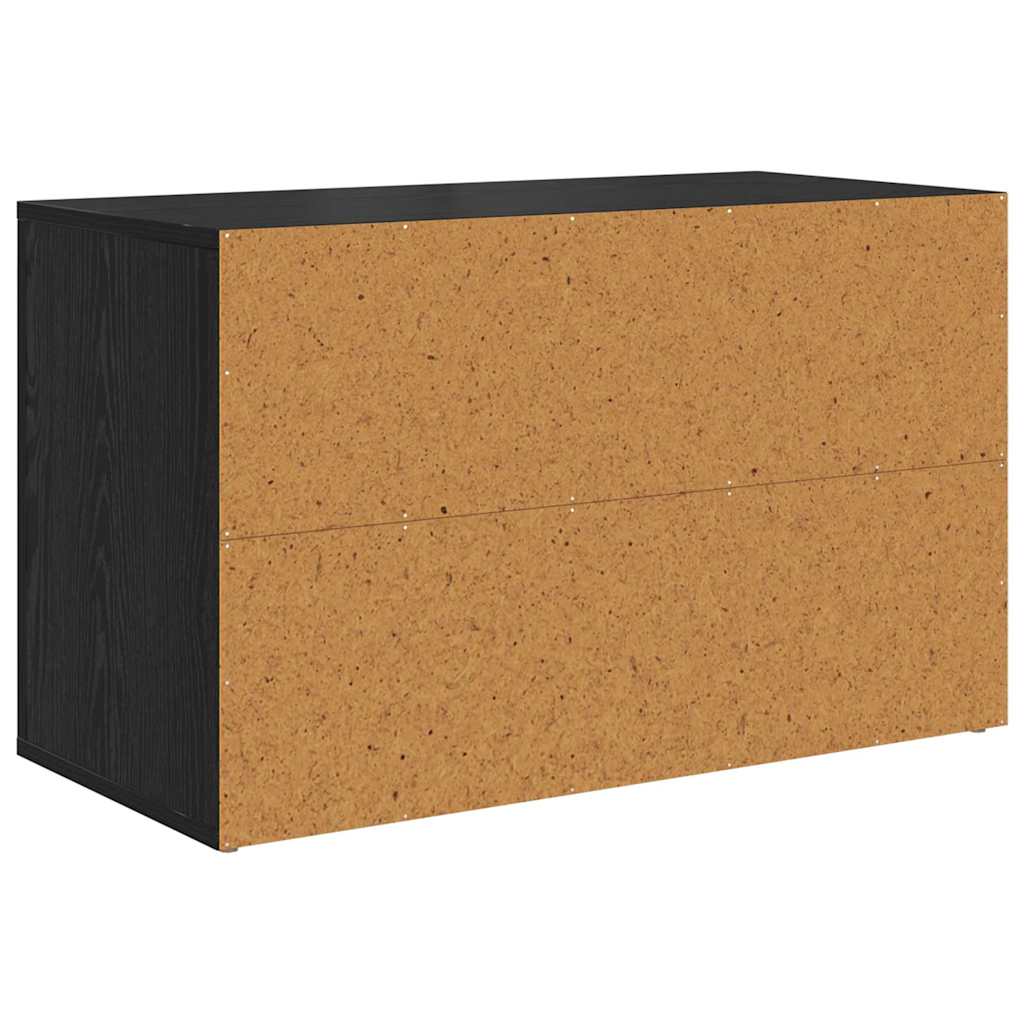 Schuhregal Weiß 75x35x45 cm Holzwerkstoff