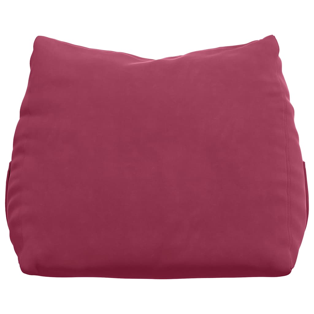 Rückenkissen Blau 45 x 20 x 35 cm Cordstoff