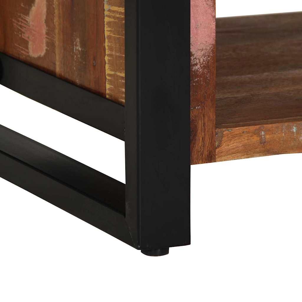 Schuhbank Braun 100 x 40 x 50 cm Massivholz Mango