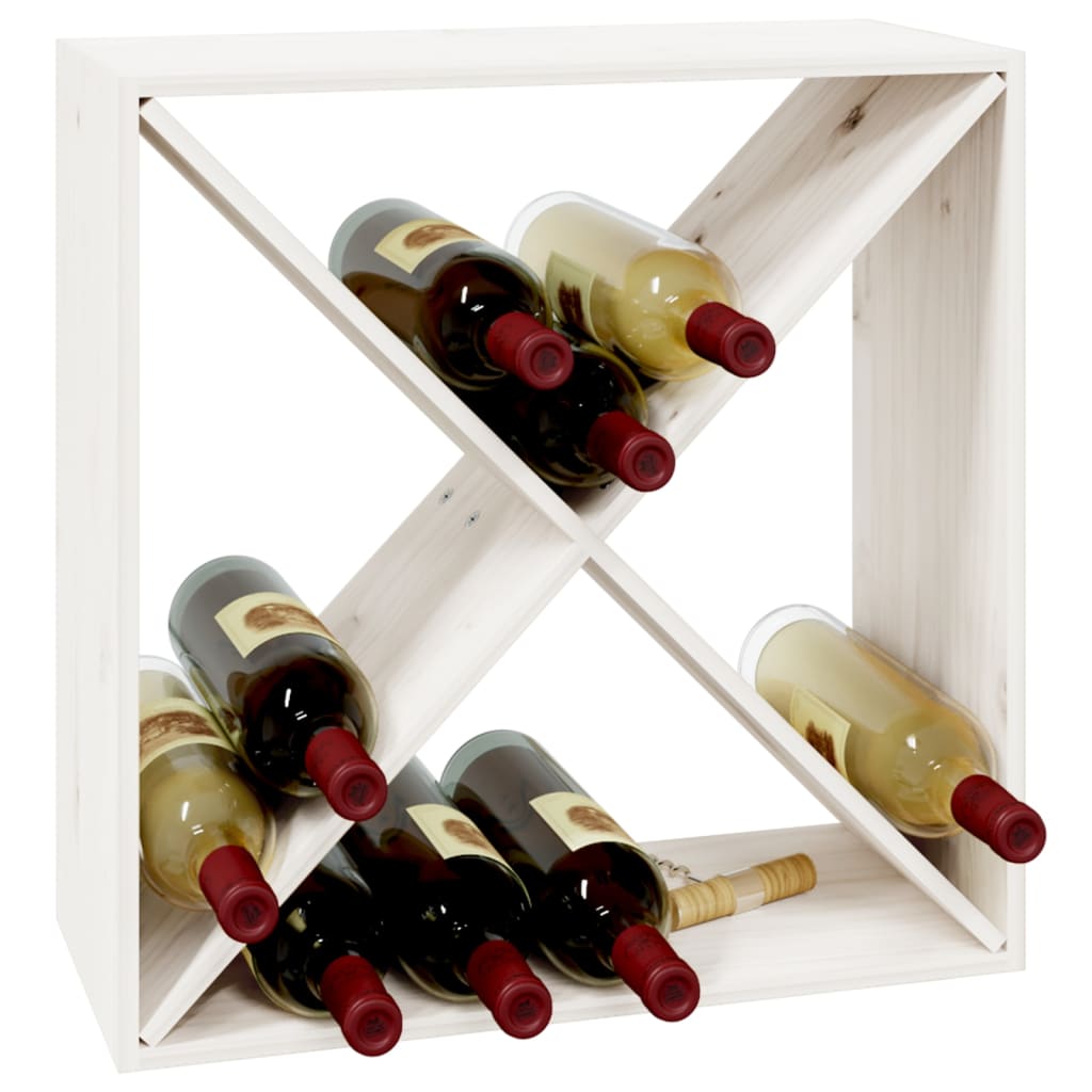 Weinschrank 56 x 25 x 56 cm Massivholz Kiefer