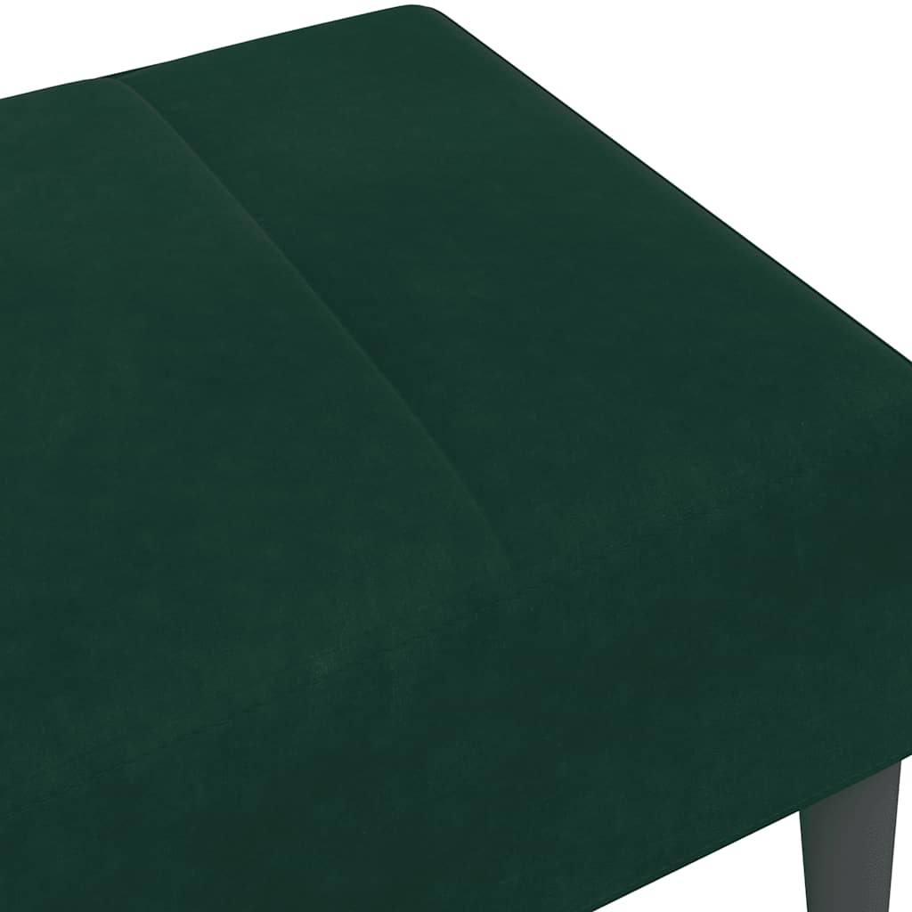 Fußhocker Blau 77x55x31 cm Samt