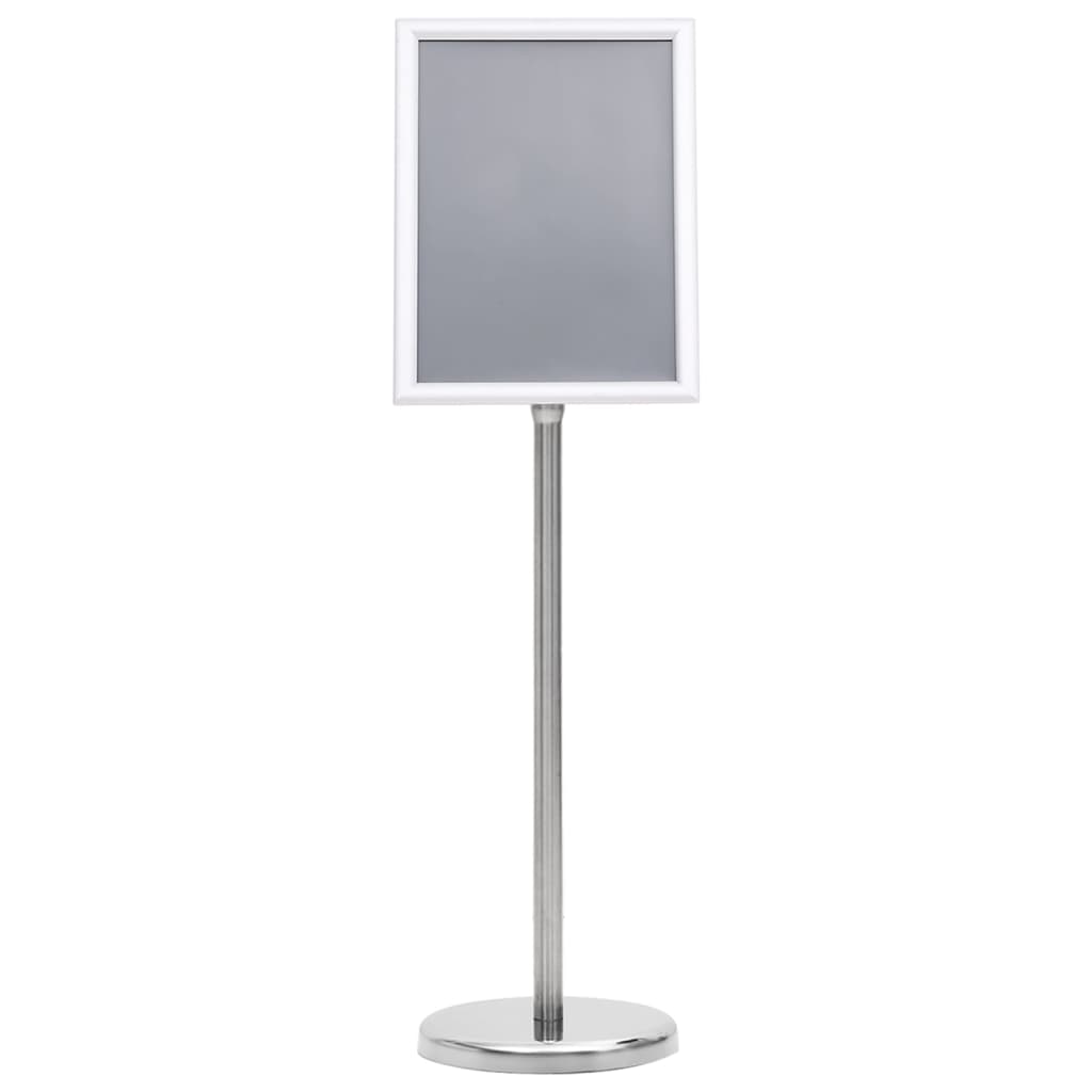 Plakatständer 2 pcs Schwarz 45 x 32,7 x 108 cm Aluminium