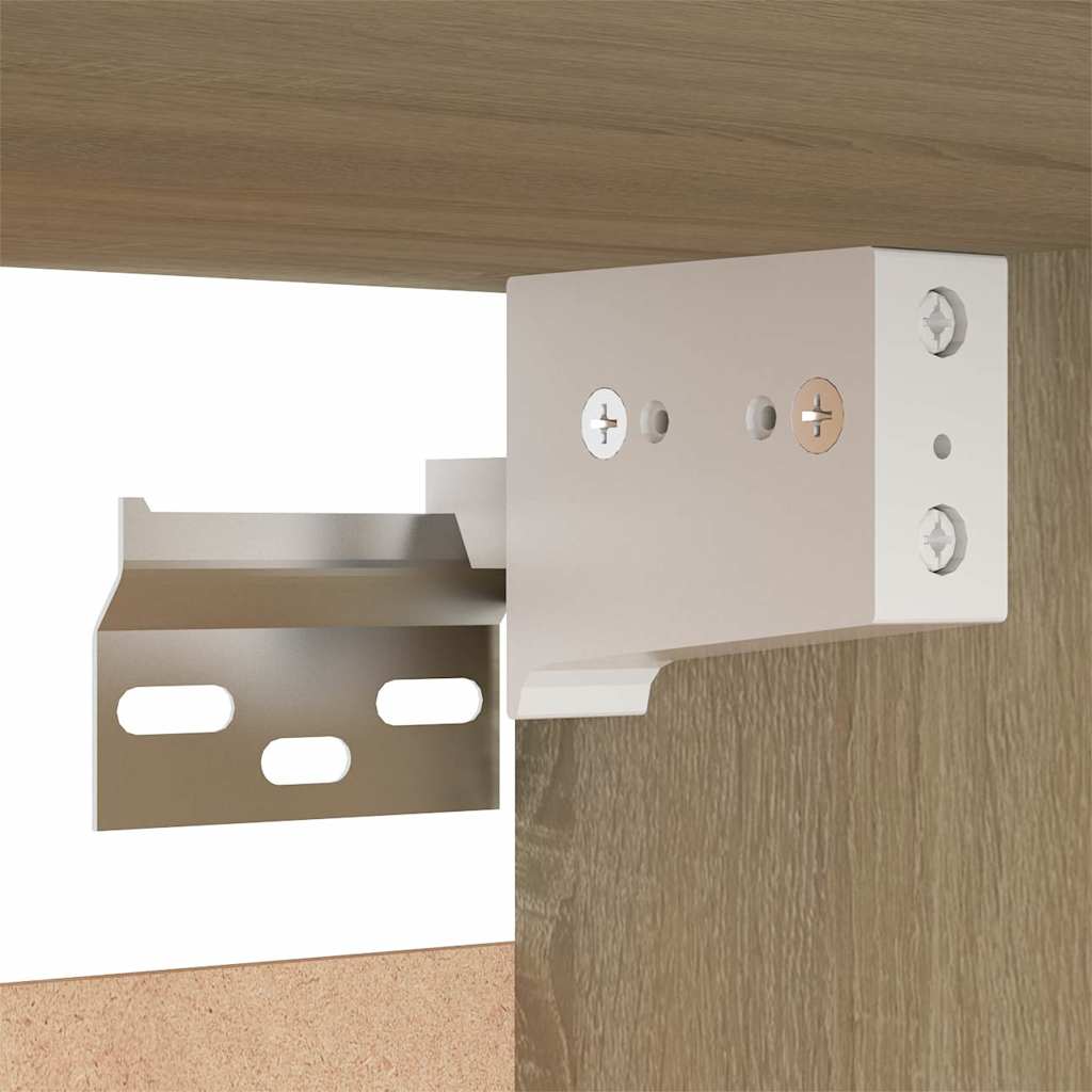 4-tlg. TV-Schrank-Set Weiß Holzwerkstoff