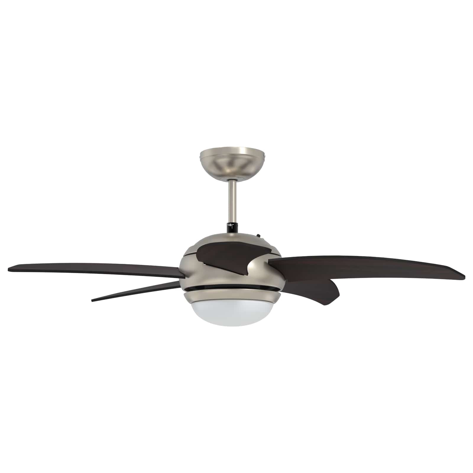 Deckenventilator mit Licht und Fernbedienung Ø 130 cm Weiß