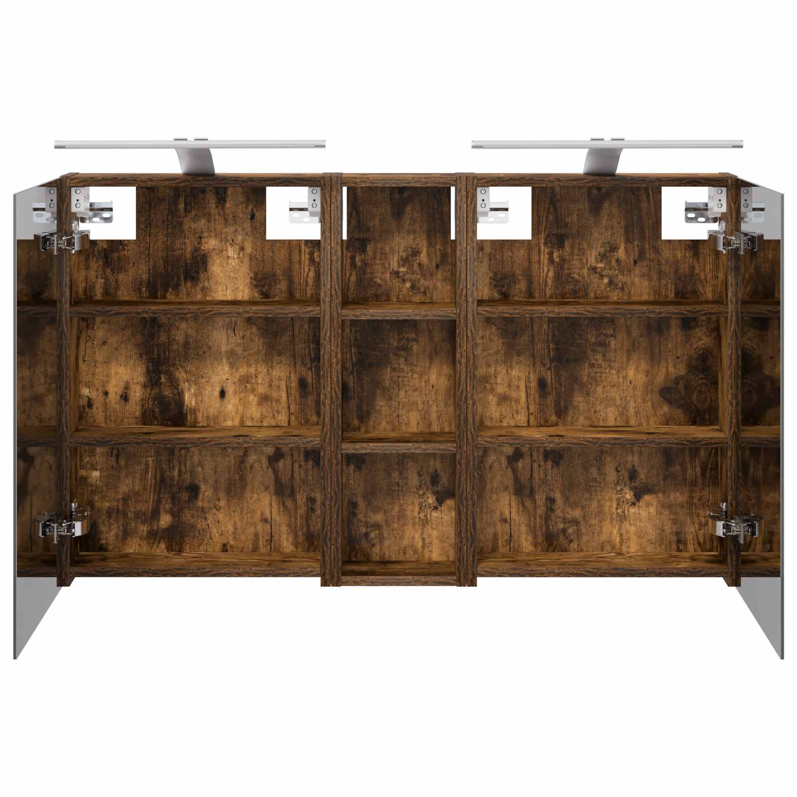 Badezimmerschrank-Set 3 pcs 80 x 10,5 x 50 cm Holzwerkstoff