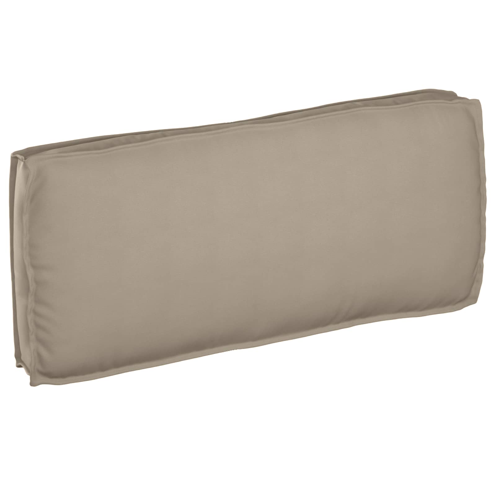 Kissen Anthrazit 120 x 50 x 12 cm Oxford-Stoff