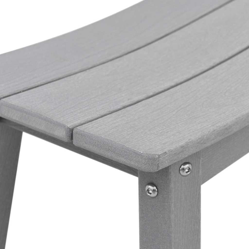 Barhocker 2 pcs Weiß 52 x 43 x 73,5 cm HDPE