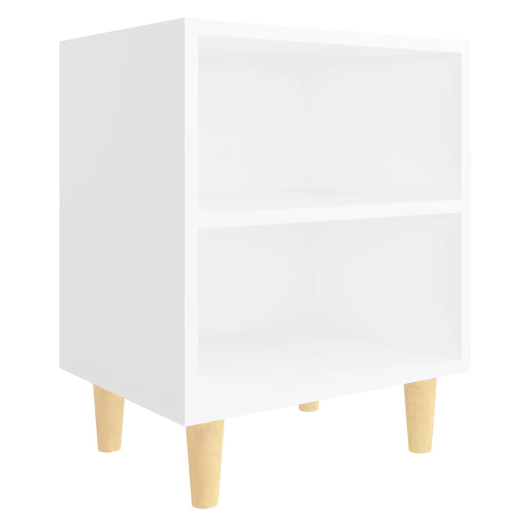 Bettschrank Schwarz Eichen-Optik 40 x 30 x 50 cm Holzwerkstoff