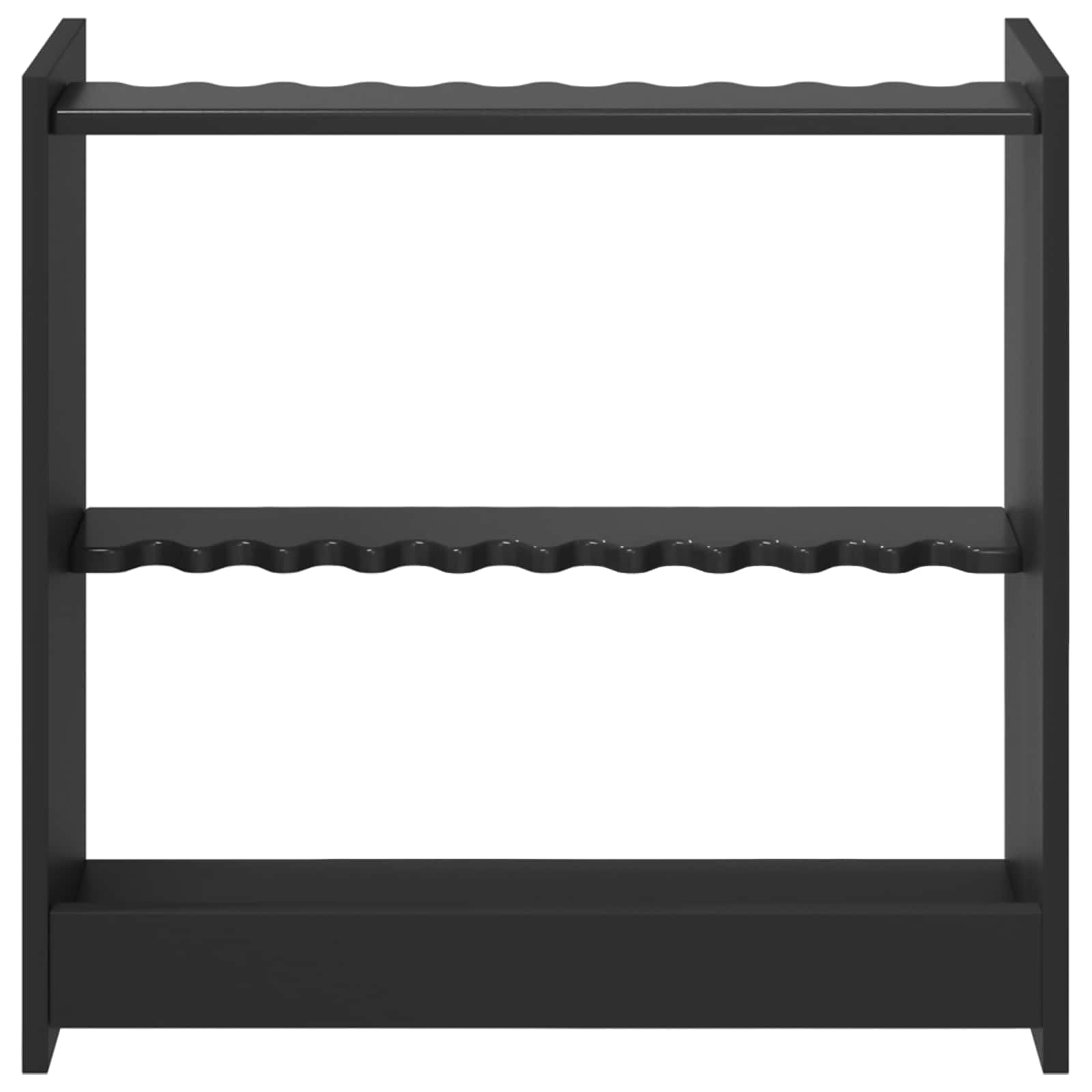 Billardqueue-Ständer Holzwerkstoff 60 x 20 x 57 cm Weiß