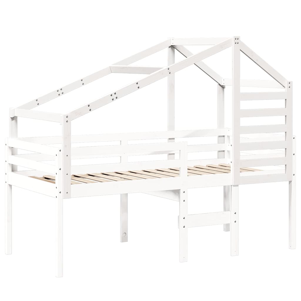 Dach für Kinderbett 198x87x113 cm Massivholz Kiefer