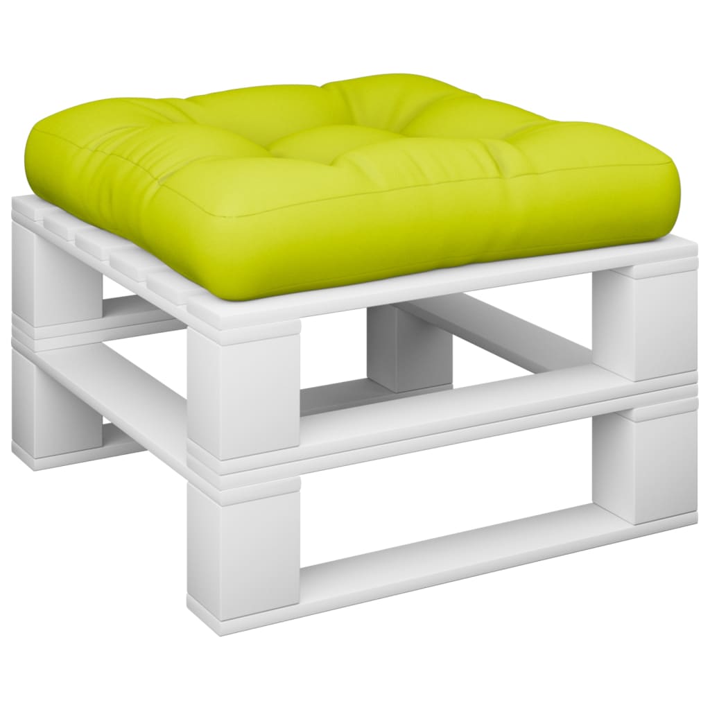 Palettenkissen Anthrazit 50x50x12 cm Stoff